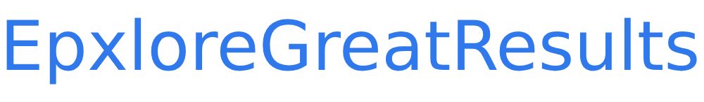 EpxloreGreatResults Logo